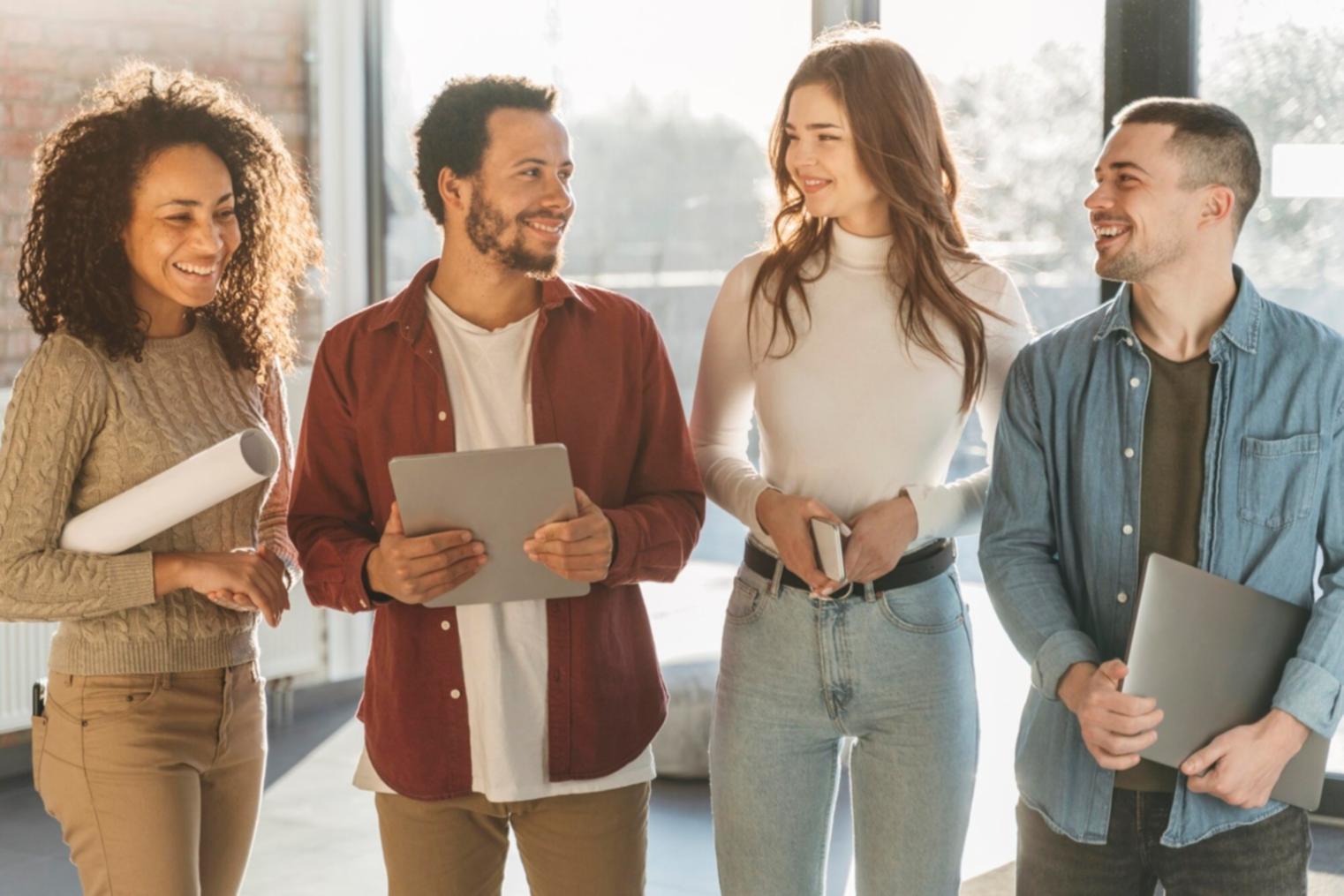 Sessione di coaching esecutivo in ambiente professionale